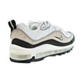thumbnail image 3 of Nike Air Max 98 Women's Shoes Football White-Metallic Sliver ah6799-116, 3 of 6