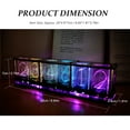 thumbnail image 2 of DS3231 Digital LED Alarm Clock Kit Large Font 6-digit Display Electronic Clock Bulk Music Spectrum Display Clock Module Multifunctional DIY Clock Featuring Time / Temperature / Date / Week /, 2 of 7
