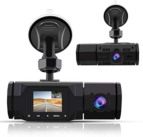 Dual Dash Cam,1080P Front and 720P Inside Cabin Car Dash Camera 1.5
