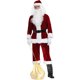 thumbnail image 2 of Disfraz de Papá Noel para hombre, conjunto de ropa navideña estampada, traje de manga larga Pompotops oipoqjl8933, 2 of 9