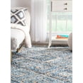 thumbnail image 5 of Aizza Trends Hand Made Hand Braided Natural Jute and Denim Floor Area Rug | Floor Carpet Rug | Floor Mat Home Decore Rug, 5 of 5