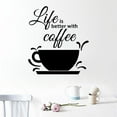 thumbnail image 3 of Life is Better Removable Art Vinyl Mural Home Room Decor Wall Stickers, 3 of 3