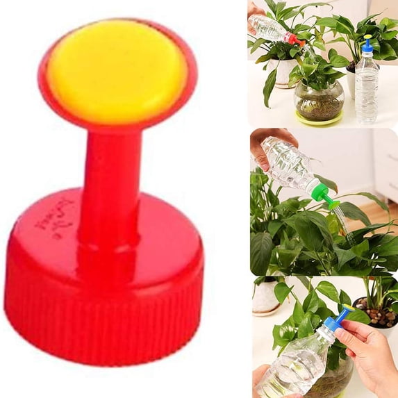3pcs Watering Tops for Plastic Bottles Watering Can Bottle Top Waterers Sprinkler Head PVC Head Plant Irrigation Attachments for Drinking Bottles Seed Seedling Garden Irrigation