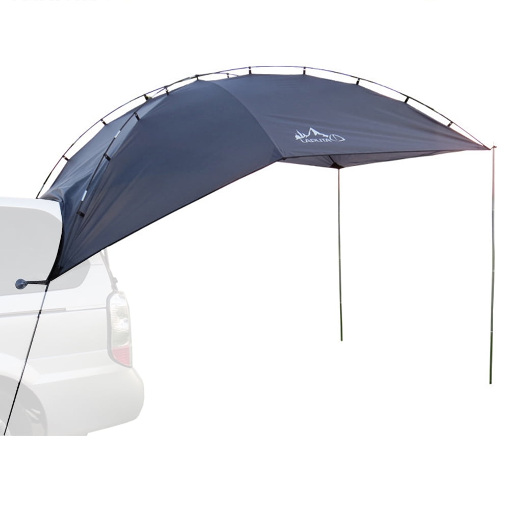 MPV Hatchback Minivan SUV Car Tail Tent Awning Sun Shelter Trailer Tent Carport Tent Portable Tent Waterproof Auto Canopy Camper Trailer Tent Outdoor Equipment Camping car Tent for Beach