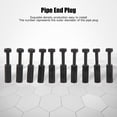 thumbnail image 4 of 1/4in Pipe Plug, Anti-Wear 100pcs Durable Pipe End Plug, For Direct Installation Accurate Size, 4 of 8
