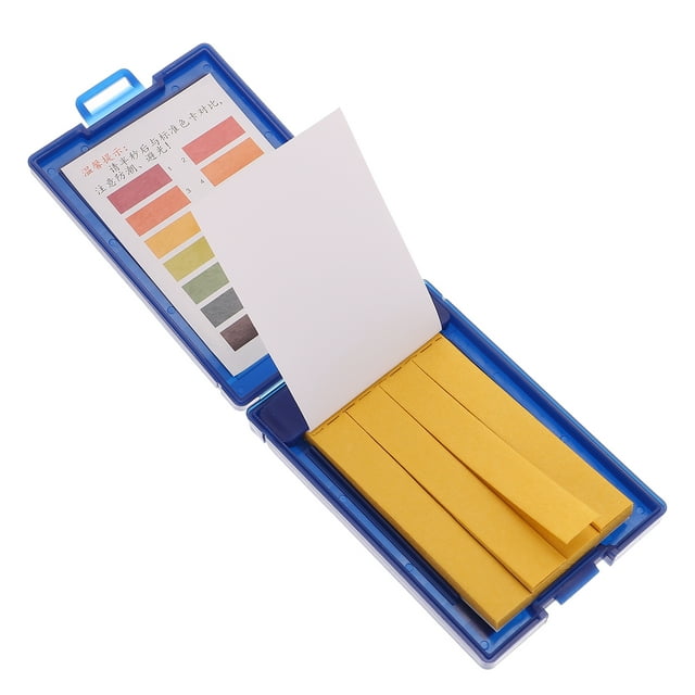EeaseMX 1 caja de solución de papel de prueba de pH 1-14, papel de prueba de pH, tiras de prueba de pH universales para laboratorios