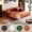 Orange, variant on Lodeija 80.3" 5-in-1 Convertible Futon Sofa Bed,Sleeper Couch for Small Spaces and living room, 2 Pillows,Green