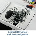 thumbnail image 6 of Ink Plant Printed Square Mouse Pad, 8.3x9.8 Inch Non-Slip Rubber Bottom Gaming Mouse Pad for Office Use, 6 of 6