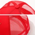 thumbnail image 4 of Toptie Snapback Baseball Cap Trucker Hat Cotton Mesh Back Mid Profile Wholesale-Navy, 4 of 6