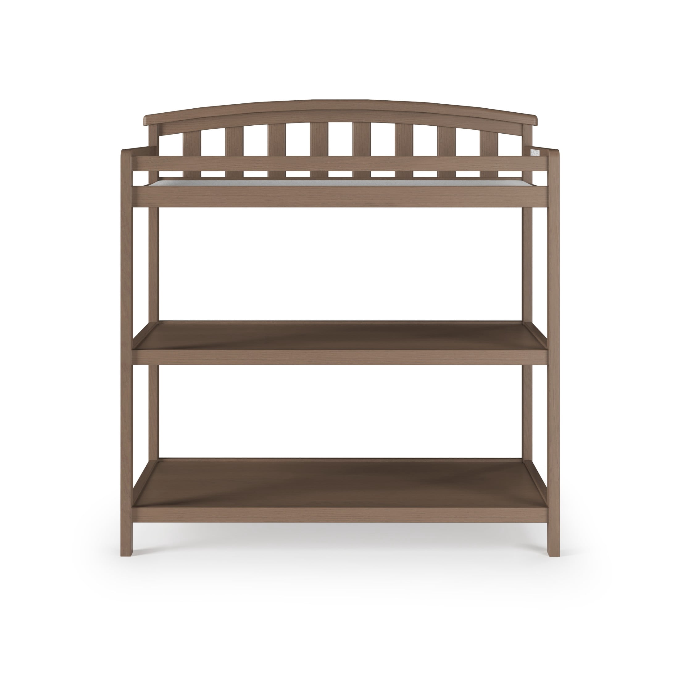 Child Craft Curve Top Changing Table, Dusty Heather