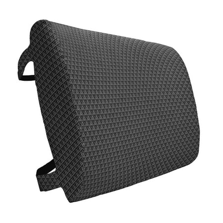 

Abstract Lumbar Pillow Geometric Diamond Lines Chevron Inspired Dark Tones Continuous Pattern Soft Back Cushion Office Chairs with Adjustable Straps 14 x 13 Grey and Charcoal Grey by Ambesonne
