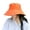 Black+Orange, variant on Women Bucket Sun Hat, Fashion Dual Side Wide Brim UV Sun Protection Windproof Rope Fisherman Cap for Summer Beach Hiking