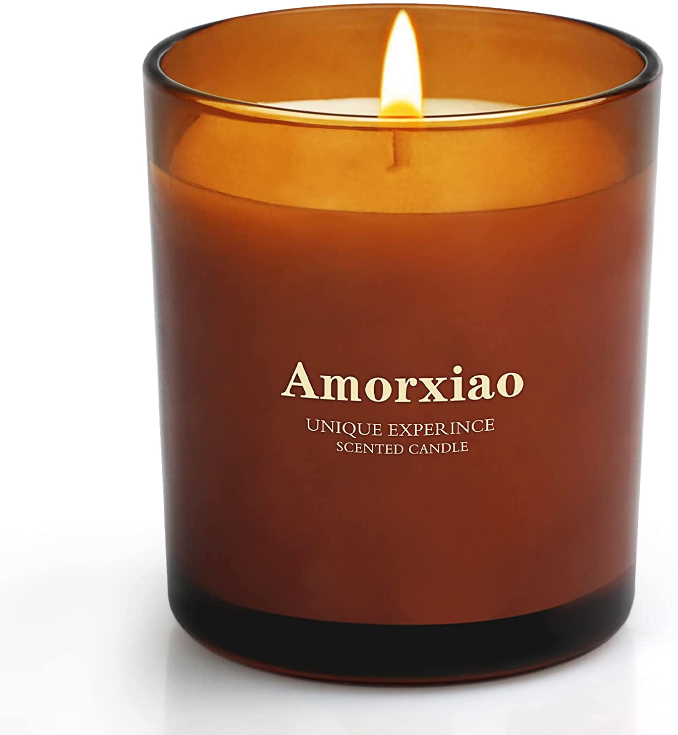 YFYTRE Scented Candle for Home,Large Jar Candle with Teakwood Scent,11.