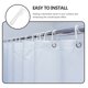 thumbnail image 5 of 50 ganchos ajustables para cortinas plisadas, de plástico, para rieles., 5 of 7