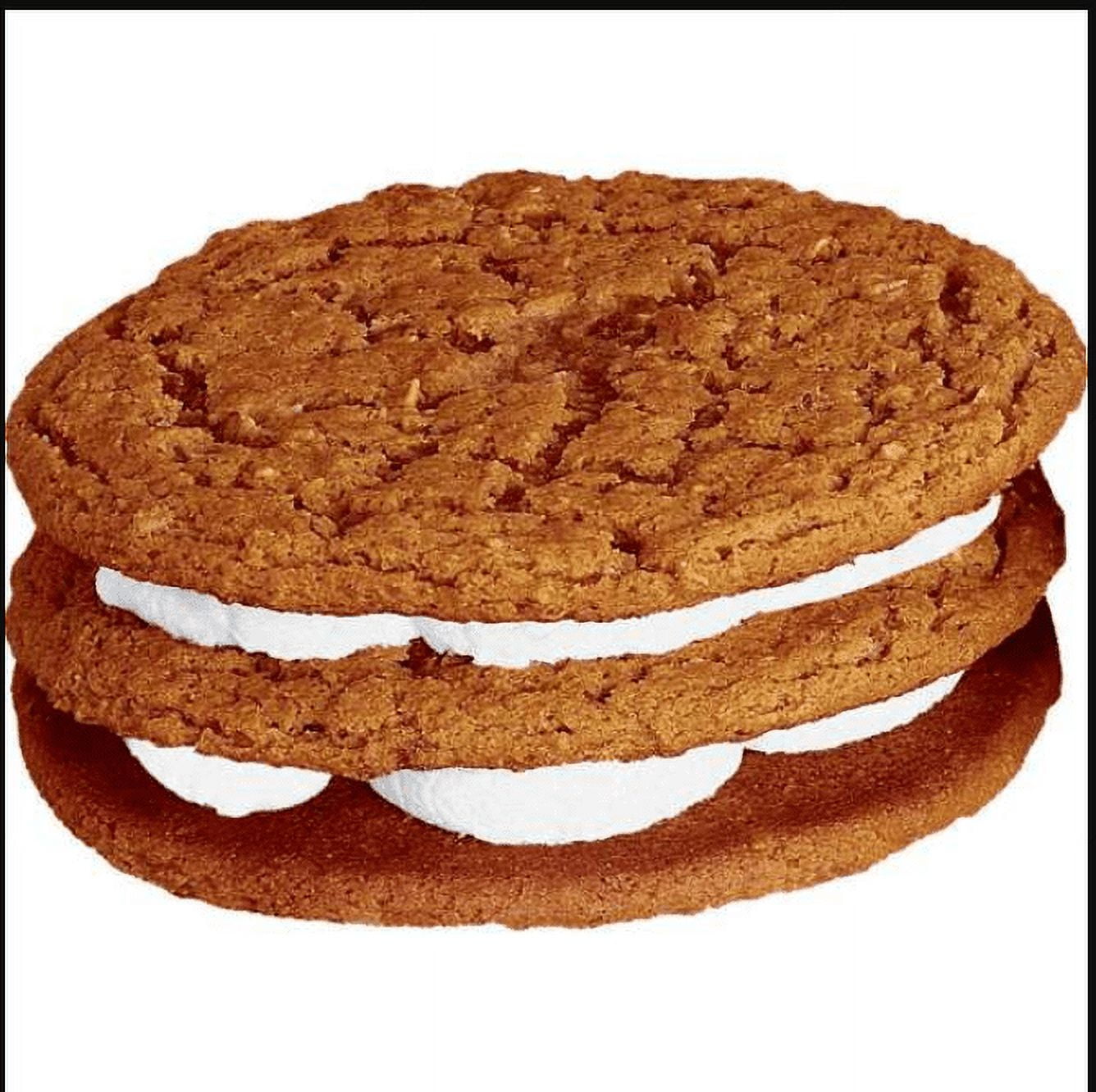 Little Debbie Vending Double Decker Oatmeal Creme Pie Cookie - 54 per Case.