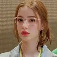thumbnail image 5 of Retro Lady Cat Eye Glasses Frame Anti Blue Light Photochromic Glasses Computer Goggles Women Eyewear Gafas Mujer Anti Luz Azul Pink gold Photochromic|https://ae01.alicdn.com/kf/S3d70f1a3d4444c489a6a98, 5 of 5