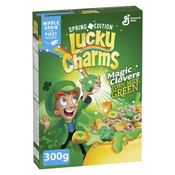 Lucky Charms Magic Clovers Cereal, 300 g