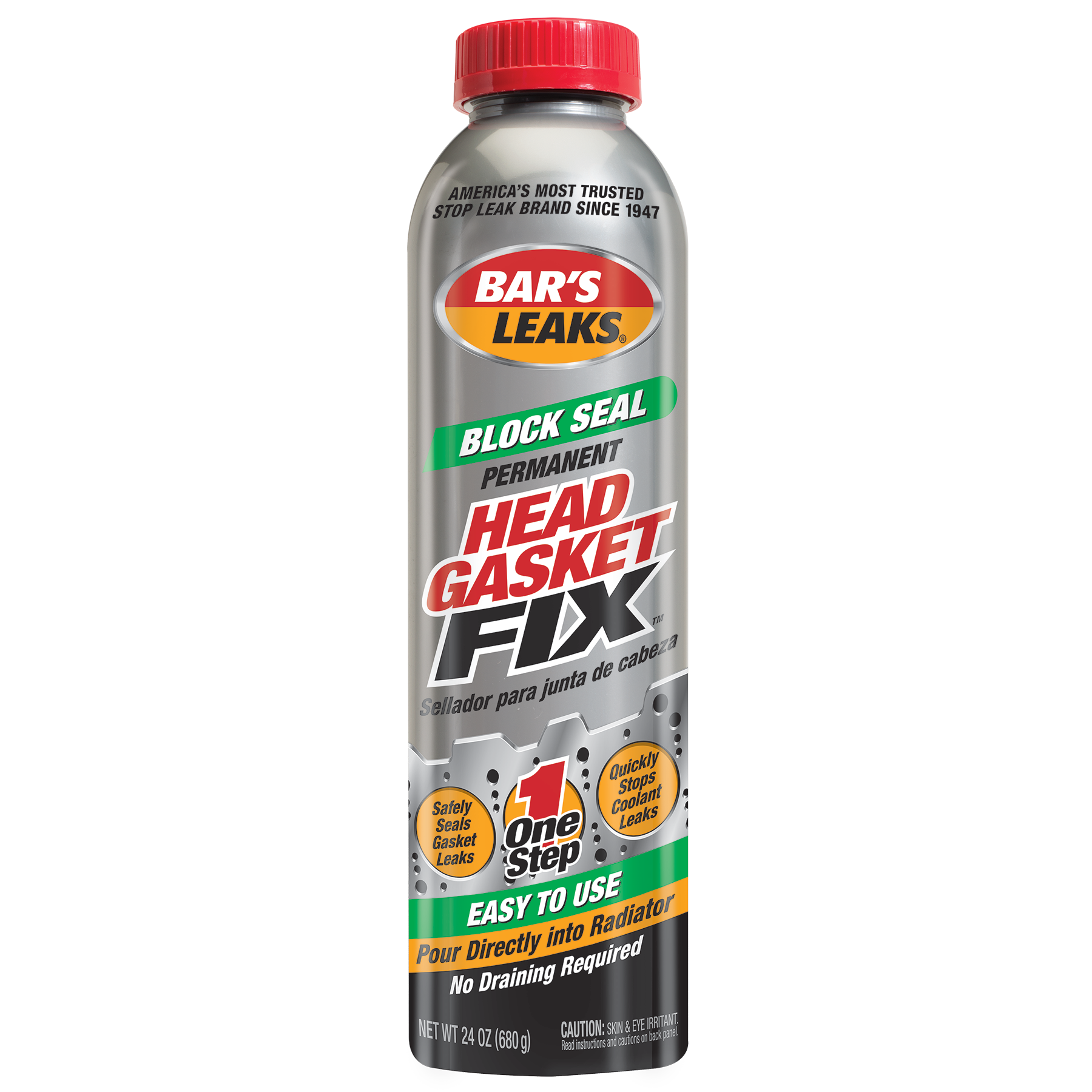 Bar's Leaks Block Seal Head Gasket Fix Automotive Additive 24 oz