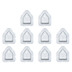 thumbnail image 1 of Art House-Moldes para velas candelabro en forma casa molde silicona decoraciones mesa, 1 of 4