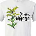 thumbnail image 4 of Inktastic Omaha, Nebraska Goldenrod Flower T-Shirt, 4 of 5