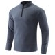 thumbnail image 3 of pstuiky mangas largas para hombre, Camiseta deportiva ligera y transpirable de manga larga con cuello alto y color sólido para hombre salir tops xxxxl, 3 of 8