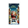 thumbnail image 2 of Funda Navideña para Puerta con Diseño de Papá Noel, 89 X 183 Cm (35 X 72 Pulgadas), Decoración Festiva | Tela de Poliéster Resistente | Fácil Instalación | Apta para Uso Interior y Exterior | Multico, 2 of 6