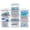 Clear White-0.53 QT(10 Pack), variant on 1.3 Qt 6 Pack Small StorBPlastic Container Stackable Box With Lids For Organizing r White