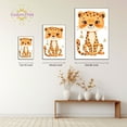 thumbnail image 4 of Eastern Print Cute Cheetah Cartoon Safari Nursery Poster Wall Decor, Colorful Minimal Animal Wall Prints for Baby Room, Bedroom Home Office Classroom Must Have Decoration, UNFRAMED, 16x24, 4 of 4