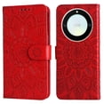 thumbnail image 1 of Funda tipo cartera GANGXUN para Honor X9A , diseño girasol, cuero PU, soporte, cierre magnético, tarjetero, 1 of 5