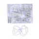 thumbnail image 5 of Sellos Transparentes ANGGREK Para álbumes de recortes 18,2 x 14 cm Con troquel de Corte, 5 of 8
