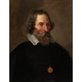 thumbnail image 2 of Thomas Willeboirts Bosschaert 19x24 Black Ornate Framed Double Matted Museum Art Print Titled: Portret Van Erycius Puteanus (Between 1647 and 1654), 2 of 5