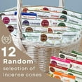 thumbnail image 3 of Trumiri Incense Cones Scented - 12 Random Scents - Insence Cones - Dhoop Cones - Large Long Lasting Insense Variety Pack - Inciensos - 10 Conos per Scent - Total 120 Cones, 3 of 6