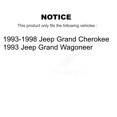 thumbnail image 2 of Transit Auto Front Hub Bearing Assembly Suspension Upper Lower Ball Joint and Sway Bar Stabilizer Link Kit for Car Jeep Grand Cherokee Wagoneer - Left Right Side (Driver Passenger) K7T-110697, 2 of 2