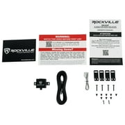 Rockville SS10P 10 800w Slim Under-Seat Active Powered Car/Truck Subwoofer Sub