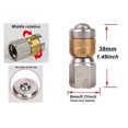 thumbnail image 4 of High pressure rotating nozzle For 5-8L/min Used for sewer cleaning flushing and dredging Pipeline dredging nozzle, 4 of 5