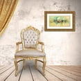 thumbnail image 3 of Lucas 14x9 Gold Ornate Wood Framed with Double Matting Museum Art Print Titled - Luna smeraldo, 3 of 4