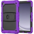 thumbnail image 2 of XYX For Samsung Galaxy Tab A9+/A9 Plus Case 11 inch, 3in1 Heavy Duty Shockproof Tablet Case with Stand, Shoulder Strap (2023, SM-X210/X216/X218), Purple, 2 of 7