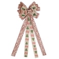 thumbnail image 2 of 2024 Imitation Christmas Bow Christmas Tree Decoration Large Bow Hanging Decoration Wall Hanging Scene Layout, 2 of 9