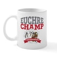 thumbnail image 2 of CafePress - Euchre Champ Mugs - 11 oz Ceramic Mug - Novelty Coffee Tea Cup, 2 of 6