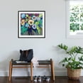 thumbnail image 3 of Art.com Nighttime Art Print by Jeanette Vertentes, Black Frame Wall Art, 29" x 29", 3 of 5