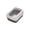 Gray, variant on KOYPTL Semi Enclosed Cat Litter Box with Top Entry Lid, High Sides Plastic Cat Toilet with Odor Control Spoon, Anti-Splash Kitty Litter Pan for Indoor Cats, Green