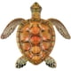 thumbnail image 1 of Metal Sea Turtle Wall Decor Sea Turtle Wall Art Decoration For Home Bedroom Living Room Office Garden Fence Aquarium Wall Decor Blue, 1 of 1