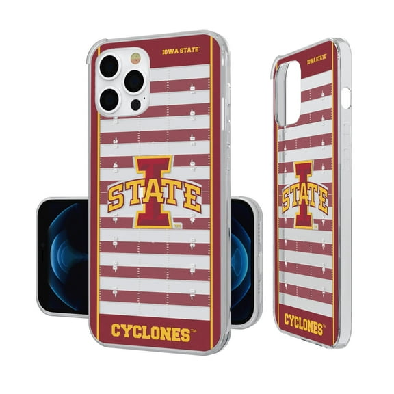Iowa State Cyclones iPhone Field Design Clear Case