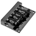 thumbnail image 3 of 4 Strings Bass Bridge Tailpiece Thickened Electric Box Guitar Plate Instrument Accessories 85mmBlack, 3 of 14