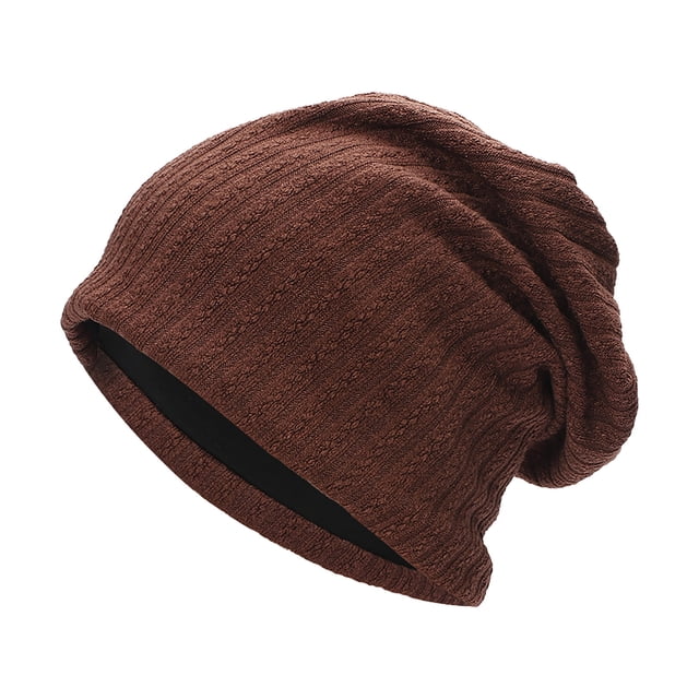 CEHVOM Bonnet d'Hiver Unisexe Chaud Coupe-Vent Ample Extensible Crochet Doux