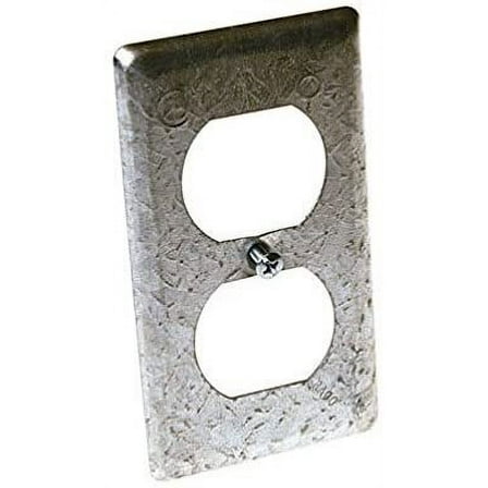 Hubbell Raco 0864 Single Gang Duplex Receptacle Wallplate