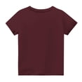 thumbnail image 3 of Abcomgle Girls Halloween T-Shirt Spooky Skeleton T-Shirts for Kid Girls Crewneck Short Sleeve Tshirts for Girls Fall Funny Cute Top for Girls, 3 of 4