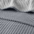 thumbnail image 4 of Mainstays Garment Wash Adult Matelasse Quilt, Grey, Double Queen, 1 Piece, 4 of 4