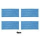 thumbnail image 5 of Billuyoard 4 bolsas de paño plano de microfibra suave y absorbente para una limpieza fácil paño de microfibra para el hogar Suministros de limpieza para el hogar azul, 5 of 6