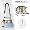 thumbnail image 4 of FORMRS Mini Crossbody Bag for Women Adjustable Rope Shoulder Casual Phone Purse, Black Deer, 4 of 7